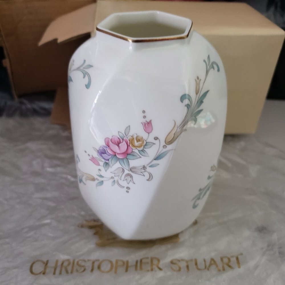 Christopher Stuart Bone China Vase